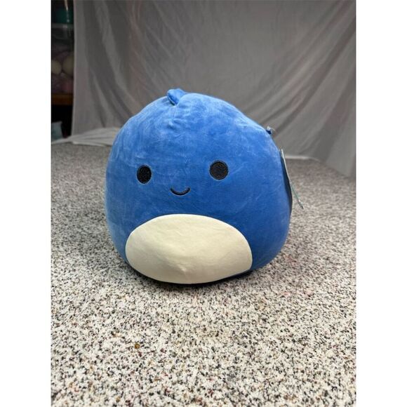 Squishmallows 11" Brody Blue Dinosaur Plush Toy All Ages - Picture 1 of 3